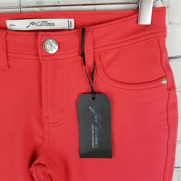 🇨🇦 JW MAXX | coral cropped stretch legging pants - Picture 2 of 5